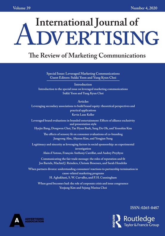 International journal of advertising 2 International journal of advertising 2
